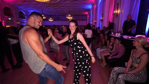 4am vibes at the Canada Salsa & Bachata Congress! Only 82 days away - Mark your calendars! Canada Salsa & Bachata Congress October 5-9 2023, Fairmont Royal York, Toronto 💃🕺 @diegoygabyoficial #csbc #canadasalsacongress #bachatadancing | Canada Salsa Congress