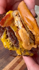 Smash Burgers on the Griddle🔥#recipe #smashburgers #griddle | Cookinginthemidwest