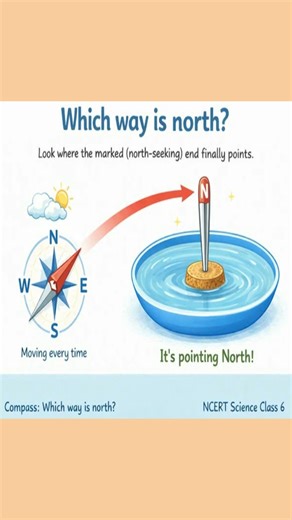 How to Find North Using a Compass? | Easy Compass Direction Explanation in 30 Seconds | Quick Recap