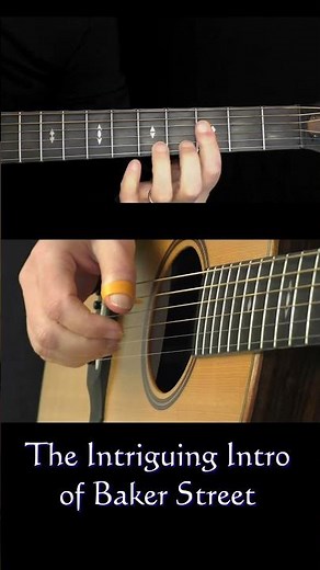 The Intriguing Intro To Baker Street #shorts #bakerstreet #gerryrafferty #slashchords
