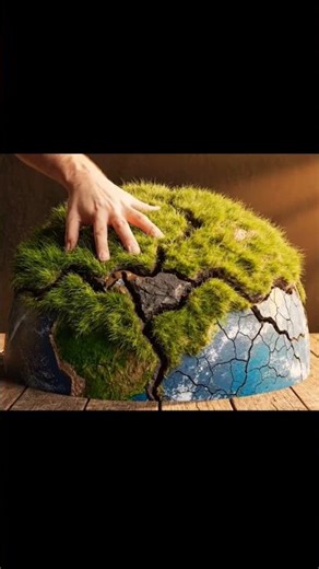 Grass Explosion ASMR 🌿💥 | The Ultimate Earth Slice