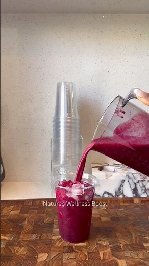 Fresh Pineapple Beet Juice Over Ice | Easy Juicing Recipe