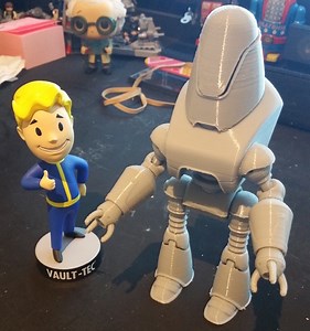 Fallout 4 Protection Robot #3DThursday #3DPrinting