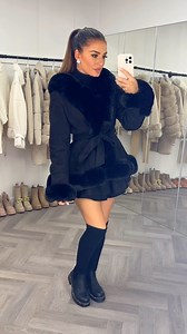 Our most wanted faux fur suede coat 👀✨👈🏽 Don’t miss out❗️ Link in bio🔗 | StyledUp.co.uk