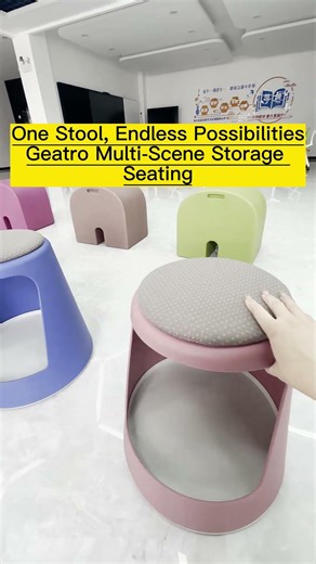 One Stool, Endless Possibilities | Geatro Multi-Scene Storage Seating