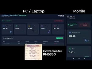 Gateway Industrial IoT Dari Modbus ke Dashboard HP atau Web Menggunakan ESP32 ESP8266 Arduino MQTT