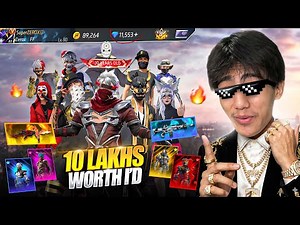 Zerox FF Collection REVEALED 💥 😱 ₹10 Lakhs Worth ID!💰‼️