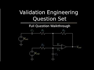 Validation Engineer Interview Question Set