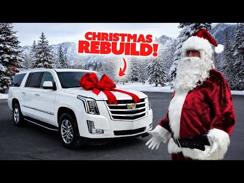 Our Shop Foreman REBUILT a $1,000 Cadillac Escalade as a Christmas Surprise!