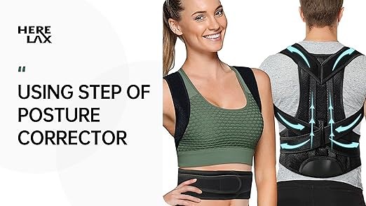 Using Step of Back Posture Corrector