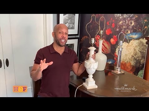 At Home With Our Family - Finding the Right Size Lampshade - Home & Family