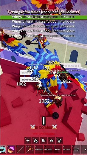 When You Spawn TOO MANY Raid Bosses in Blox Fruits.. #roblox #gamerrobot #bloxfruits