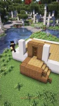 🏡 Simple Modern Minecraft House Build | Aesthetic Survival Base | Minecraftt Magic