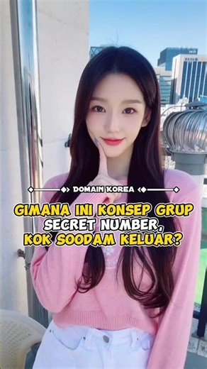 Gimana ini konsep grup Secret Number, kok Soodam keluar? #kpop #shorts