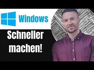 Windows 10/11 Laggt oder ist Langsam? Pc schneller machen Tutorial Deutsch