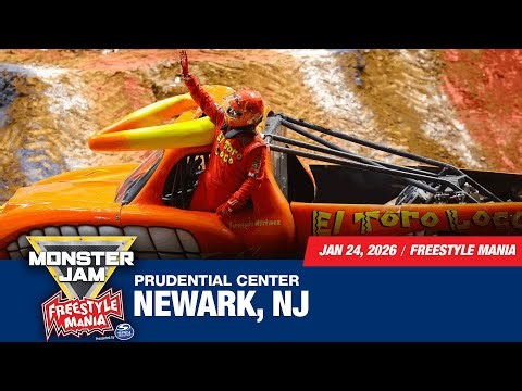 Monster Jam: Newark, NJ - 2 (Full Event) | Jan 24, 2026 | Freestyle Mania