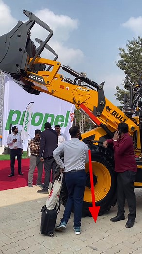 Bull big backhoe loader in India | Narayan Jadhav