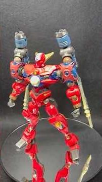 ミクロマン 013 マグネロボ ロボットマンエース 回転レビュー #anime