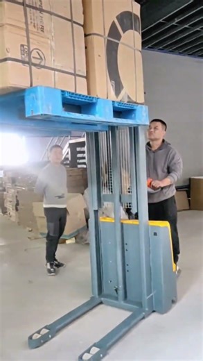Full & Semi Electric Pallet Stackers, Factory Direct! Boost efficiency, Save Cost & Labor!