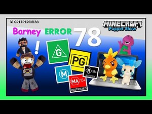 [CT83] Barney Error 78 | MinecraftPuppetShow