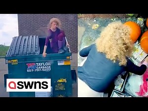 Meet the US woman scavenging food waste from dumpsters | SWNS