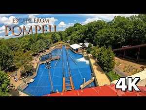 POV: Escape from Pompeii (Front Row) at Busch Gardens Williamsburg 2025 4K 30FPS #escapefrompompeii