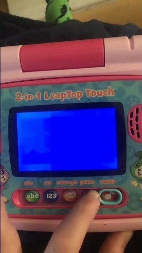 Leap frog 2 in 1 leap top touch low battery warning
