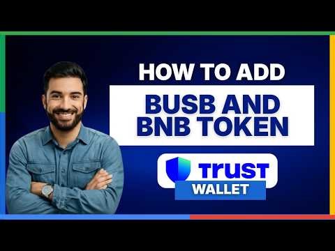 How to add BUSD and BNB token in Trust Wallet[FULL GUIDE]