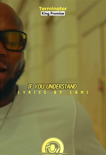 Lyrics By Lami (@lyricsbylami) - SONG: Terminator ARTIST: King Promise #LyricsVideo #Terminator #KingPromise #MusicLover #Afrobeats #NaijaMusic