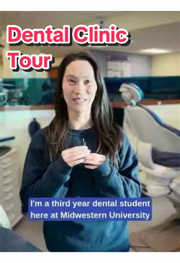 👀 B.T.S.: Dental Edition 🦷 Join third-year dental student Diem Tran as she gives a tour of some of the state-of-the-art technology used in Midwestern University's Downers Grove Dental Institute. #midwesternuniversity #dentalschool #dentaltok #dentalstudent