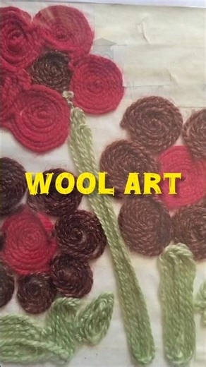 Wool Art #drawing #art #shorts #woolart