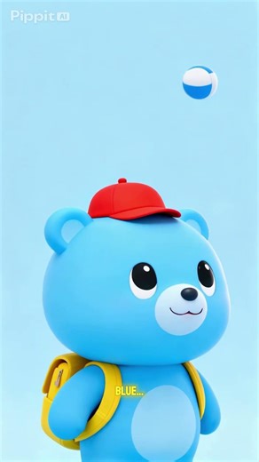 Learn Blue Color with Bobo 🧸💙 | Toddler Learning Video | Bobo Learning World #kidslearning