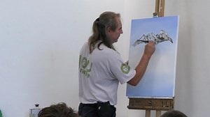 37 reactions · 12 comments | We love this! A great time-lapse demo of a landscape painting from art lecturer Andy, who is showing our level 3 second-year art and designers the basics of building a landscape! This oil on canvas was a quickfire 20-to-30-minute sketch and a tribute to painter, Bob Ross! Our students learn from the best!  | South Staffordshire College | Facebook