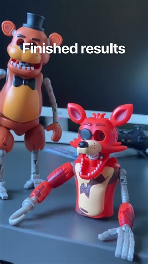 How to make upgraded proto foxy #fivenightsatfreddys #fnaf #tprr #sotm