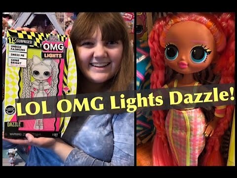 NEW LOL Surprise OMG Lights Dazzle Fashion Doll – L.O.L. O.M.G. Lights Series – Unboxing & Review