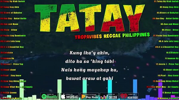 Kung Ikay Akin, One Day Mix Reggae With Lyrics 2025 💓BEST REGGAE MIX 2025😘Reggae Music Tropavibes