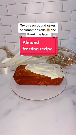 Delicious Almond Frosting Recipe for Cakes and Rolls