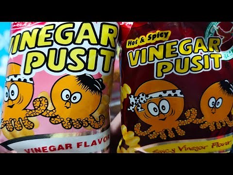 VINEGAR PUSIT vinegar flavor & spicy vinegar flavor