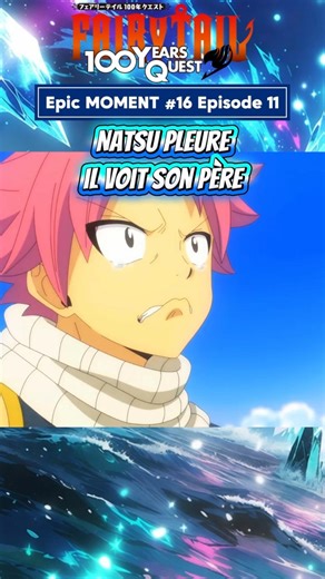 Fairy Tail VF / Natsu pleure il voit son père #fairytail #anime #shortsanime #zerkinox