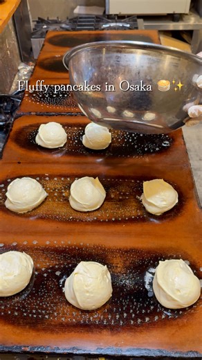 Delicious Fluffy Pancakes at CAFE ANNON in Namba