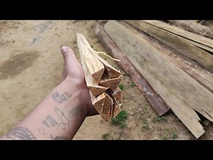 I explain how to make chamfers for the work, for castles or concrete columns