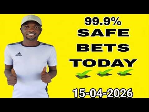 FOOTBALL PREDICTIONS TODAY 15/04/2026 SOCCER Predictions TODAY | BETTING Tips, #footballpredictions