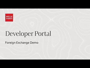 Getting started with the Foreign Exchange API