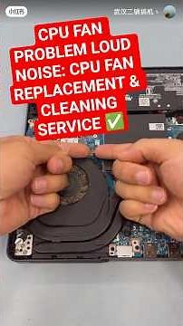 CPU FAN PROBLEM LOUD NOISE: CPU FAN REPLACEMENT & CLEANING SERVICE ✅