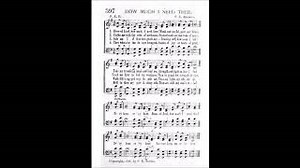 Blessed Lord, How Much I Need Thee (How Much I Need Thee) Chords - ChordU