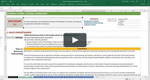 Rubric Scoring Worksheet Tutorial