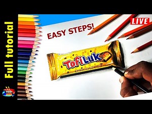🔴cute chocolate bar drawing