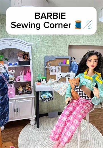 Exploring the Barbie Sewing Corner: An ASMR Experience