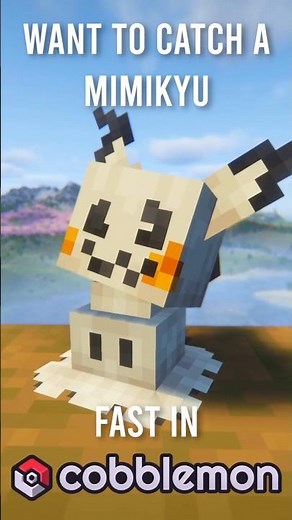 How to Find Mimikyu FAST in Cobblemon! #cobblemon #minecraft #pokemon