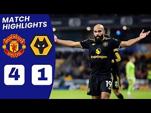 Man United vs Wolves (4-1) HIGHLIGHTS | Bruno Fernandes, Mbeumo & Mount Goal vs Wolves.